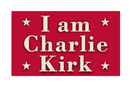 I Am Charlie Kirk 3x5 Red Flags Commemorative Ships September 30 2025