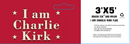 I Am Charlie Kirk 3x5 Red Flags Commemorative Ships September 30 2025