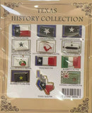 Texas History Flags Lapel Pins Collection Set Gift Shop Pre Order Ships By November 7 2025