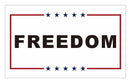 Freedom Remember Charlie Kirk for America Stars Flags 3x5 Single Side