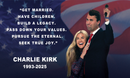 Charlie & Erika Kirk Turning Point Memorial Flags 3x5 Ships September 30