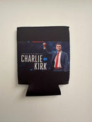 I Am Charlie Kirk Double Sided USA Can Koozies Holders 12 Packs