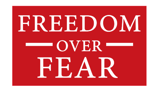 Freedom Over Fear American Charlie Kirk Flags 3x5 Double Sided Ships Oct 14