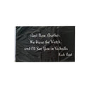 Rest Now Brother We Have the Watch I'll See You in Valhalla Flag 3x5 68D Nylon