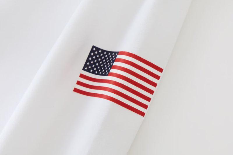 Freedom Short Sleeve T Shirts Charlie Kirk USA Flag American Sleeve