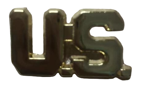 US Military Gold Pin Lapel