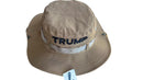 Trump 45 47 Golf Sun Hat Premium Embroidered Khaki Made to Order Ships After November 1 in Time for Christmas