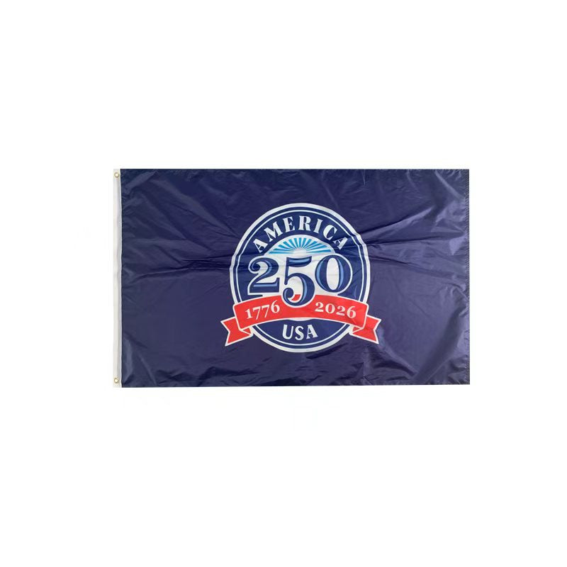 3x5 Flags 68D American at 250th Years 1776 2026 Blue USA