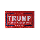 Trump We Took America Back Red MAGA Nation 3x5 Flags Double Sided 68D