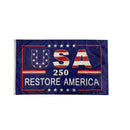 USA Restore America 250 American Nation 3x5 Flags Double Sided 68D