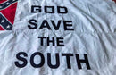 Stonewall Jackson 2nd National God Save the South Cotton Flag 3x5 Feet