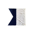 Signal Flags Set of 5 3'x3' Embroidered W H A R F