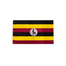Uganda 3x5 Feet Nylon Embroidered Premium Grade A Sale Flags