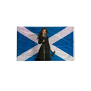 Scotland Warrior Resist I Am Not Afraid Flags 3'X5' Feet ROUGH TEX® 68D
