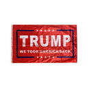 Trump USA We Took America Back American U.S. Veteran 3'X5' Feet Flag ROUGH TEX® 68D