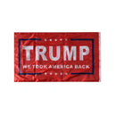 Trump USA We Took America Back American U.S. Veteran 3'X5' Feet Flag ROUGH TEX® 68D