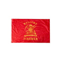 Firemen Welcome Loyal to Our Duty Firefighters Flags 3'X5' Feet ROUGH TEX® 68D