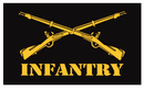 Infantry Flags US Combat Military 3x5 Feet 100D 12 Pack
