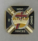 American Lapel Pins Golden Black Knights Templar