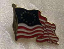 American Premium Betsy Ross Flag Lapel Pin USA