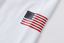 Betsy Ross Bicentennial 1776 Classic Long Sleeve Shirts Betsy Ross Flag Apparel America's 250th Anniversary 2026 all sizes in stock Small Medium Large XL XXXL & XXXX L