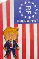 Happy Trump & Thumbs Up American Flag New Pins Ships by January 26 2026 In Production