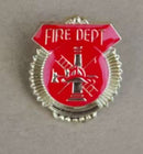 Fire Department Firefighter Golden Badge Lapel Pins
