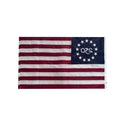 Betsy Ross at 250 Years Collectors Item Flags 3x5 Cotton and Nylon Embroidered 3x5 Feet USA Colonial Heritage Collection