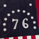 Bennington 76 House Display 100% Cotton Flags 5x3 Feet Special Made Sleeve & Grommets