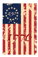American Vintage Betsy Ross 250th 1776 250 Years USA Garden Flag Preorder Ships by May 7 2026 12x18