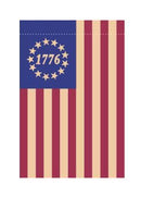 Betsy Ross Vintage 1776–2026 250th Anniversary Garden Flag 12x18" | Stars & Stripes