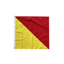 International Maritime Signal Flags Size 7 3'x3' Rough Tex Nylon Brass Grommets Outdoor Use