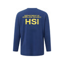 Homeland Security Investigations HSI Long Sleeve Quality Cotton Professional Shirts