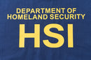 Homeland Security Investigations HSI Long Sleeve Quality Cotton Professional Shirts