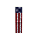 American 100% Cotton 2 Feet by 8 Feet 50 Star USA Pulldown Embroidered & Sewn Pair (2 Pulldowns Set)