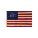 American Rare 34 Stars Vintage 100% Cotton 1860's Union Era Sewn Flags 3x5 Brass Grommets Made to Order