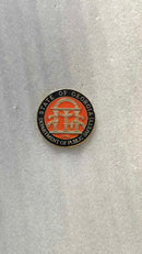 Georgia Department of Public Safety State Seal Gold-Plated Lapel Pin | Est. 1776