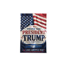 Lake America USA 2026 Thank You President Trump Collectors Item Double Sided Garden flags 12x18 Inches Ships Within 15 Days