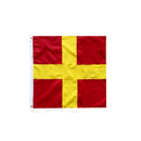 International Maritime Signal Flags Size 7 3'x3' Rough Tex Nautical Nylon Brass Grommets Outdoor Use