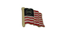 American Flag USA 1776 Betsy Ross Lapel Pins Expertly Embossed