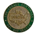 US Border Patrol Del Rio Sector Premium USA Pins Expertly Embossed