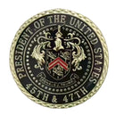 American President of the United States Trump 45th & 47th USA Pins Expertly Embossed Crest