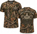 Old Capital Flag Camo T Shirts