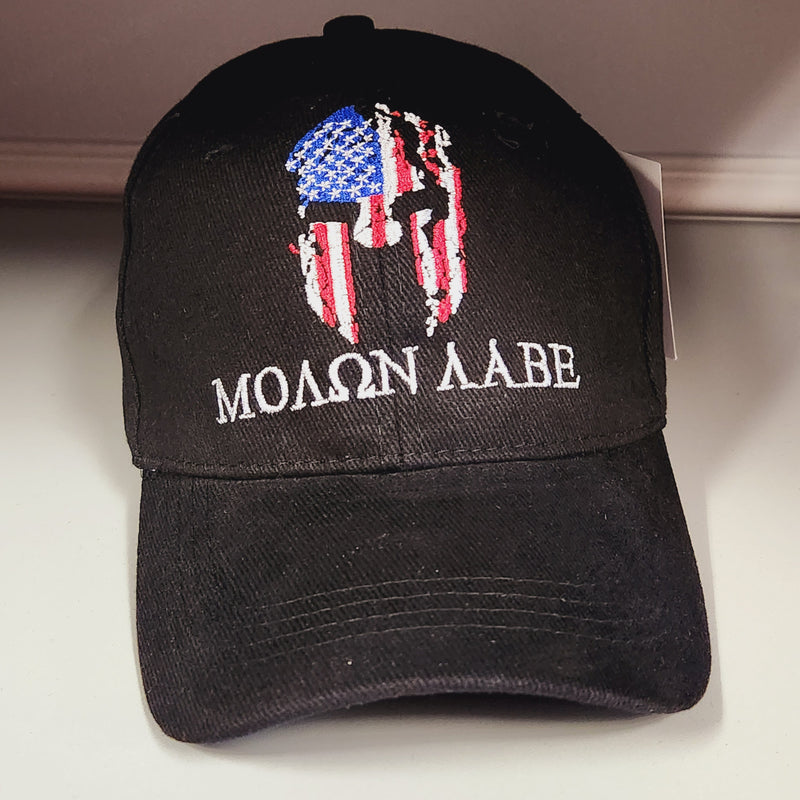 Molon Labe American Black Cap