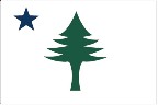 1901 Maine Proposed 4'x6' Flag Rough Tex® 100D