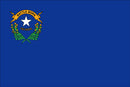 Nevada 3'x5' Embroidered Polyester Flag with Gold Fringe