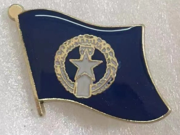 Northern Marianas Wavy Lapel Pin