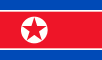 North Korea 3'X5' Flag ROUGH TEX® 68D