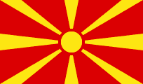 North Macedonia 3'X5' Flag ROUGH TEX® 68D