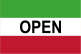 Open Italy 3'X5' Flag ROUGH TEX® 100D
